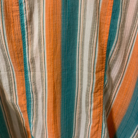 Christopher & Banks Stripped Adjustable Sleeves Top size Medium - Picture 14 of 16